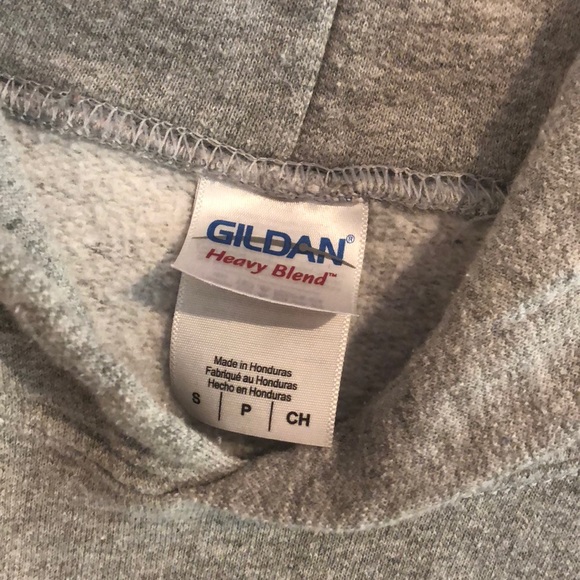 Plain Grey Gildan Sweatshirt - Picture 2 of 3